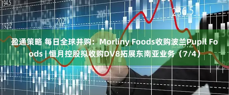 盈通策略 每日全球并购：Morliny Foods收购波兰Pupil Foods | 恒月控股拟收购DV8拓展东南亚业务（7/4）