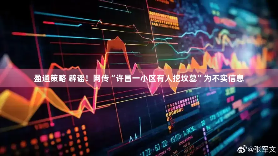 盈通策略 辟谣！网传“许昌一小区有人挖坟墓”为不实信息