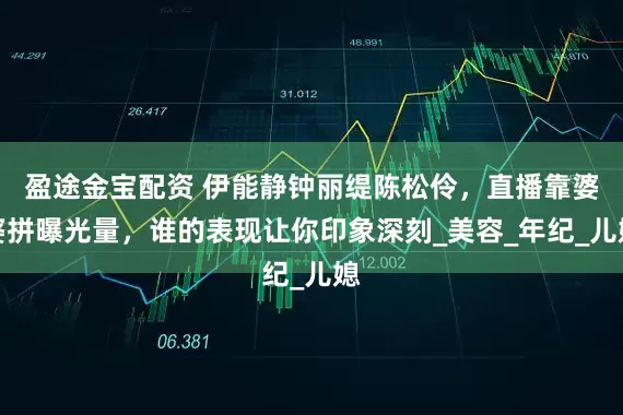 盈途金宝配资 伊能静钟丽缇陈松伶，直播靠婆婆拼曝光量，谁的表现让你印象深刻_美容_年纪_儿媳