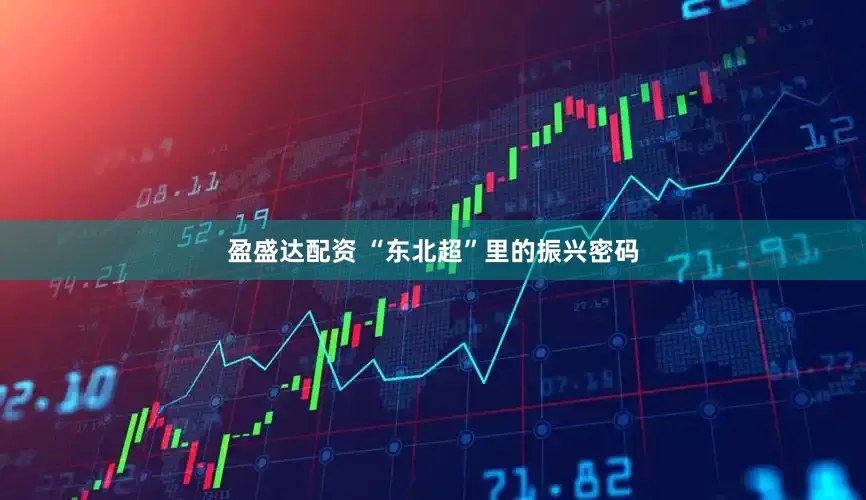 盈盛达配资 “东北超”里的振兴密码